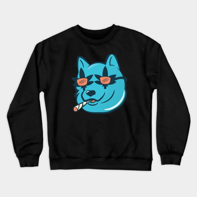 FUNNY DOG PUG LIFE Crewneck Sweatshirt by DesignwithYunuk